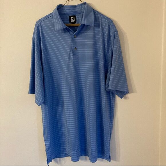 FootJoy Other - FootJoy Men’s blue striped golf polo size XL.